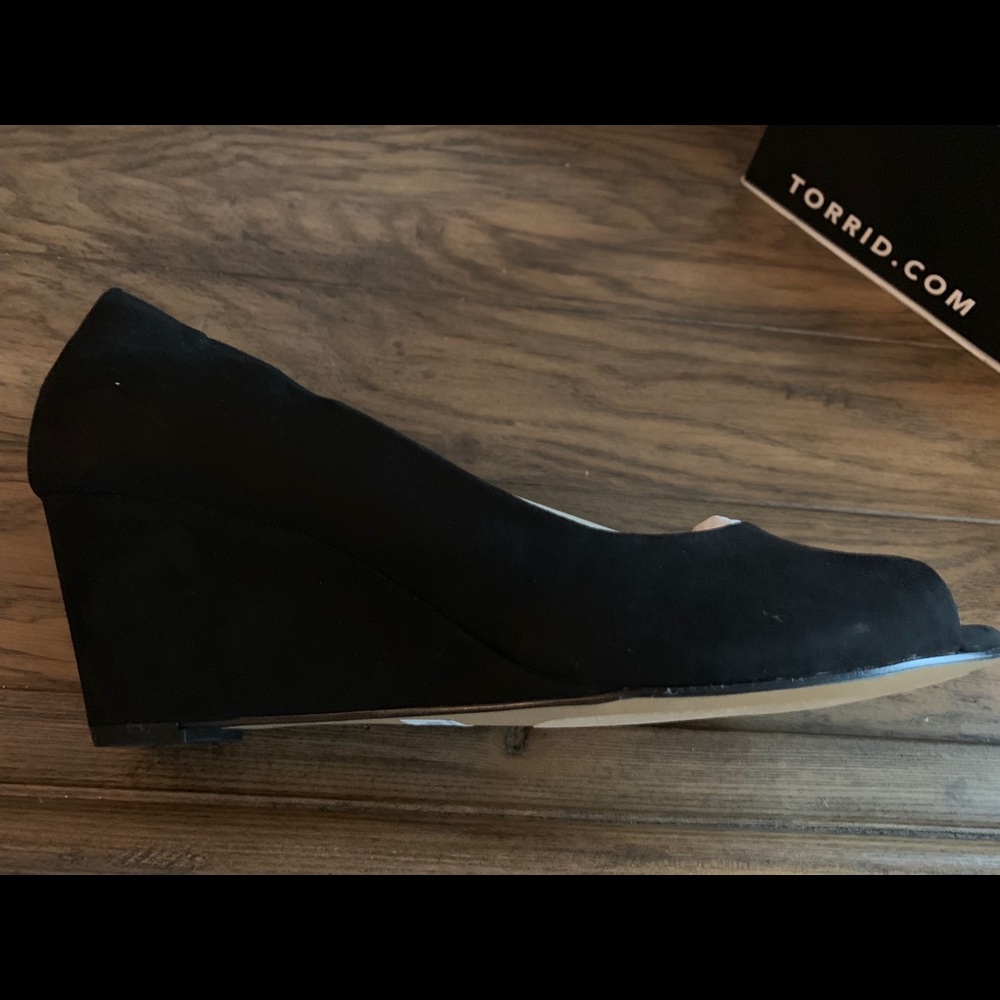 Torrid Peep toe wedges